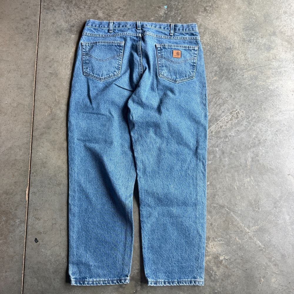 Carhartt B17 DST Jeans Workwear Baggy Relaxed Fit Mens 38x30 (36x28) Skater